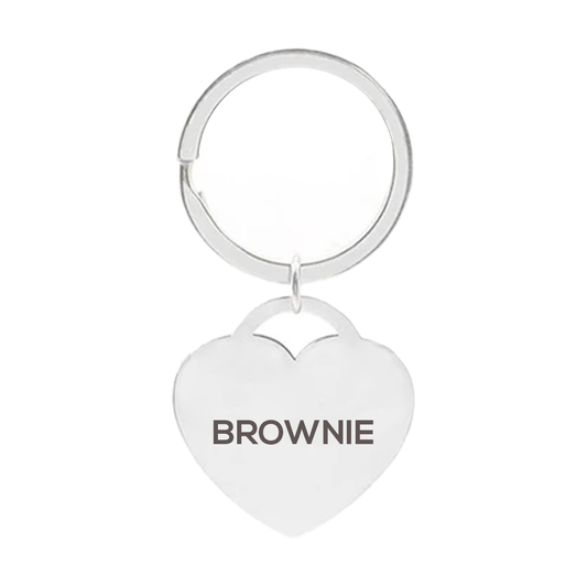 Plaquita de Identificación Corazón