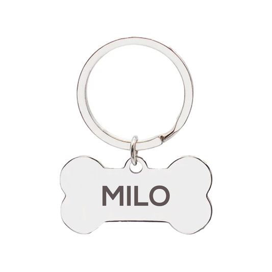 Plaquita de Identificación Hueso