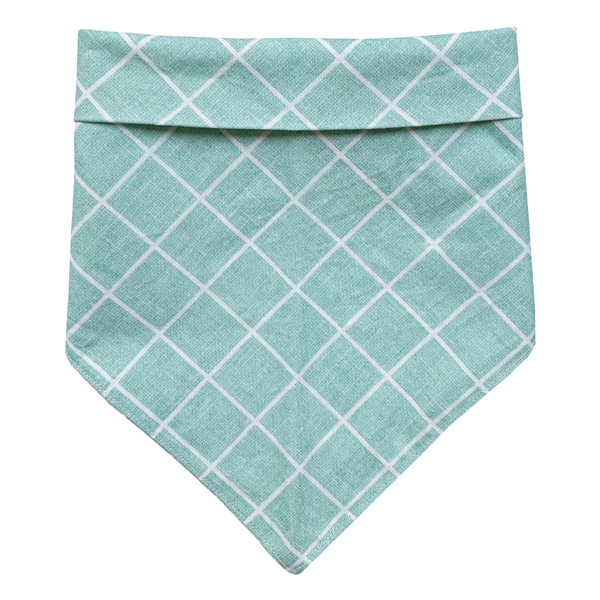 Mint Stripes Cat Bandana