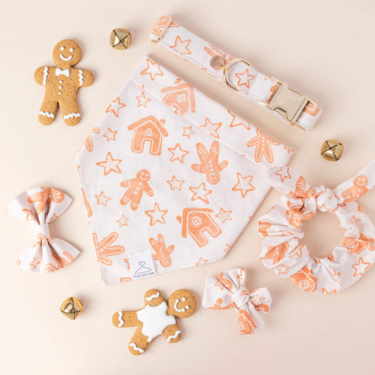 Gingerbread Dog Bandana