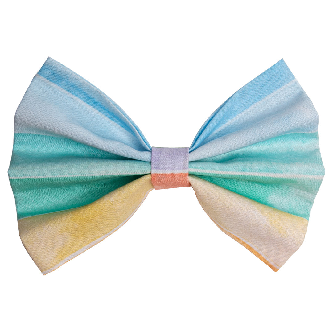 Rainbow Cake Cat Bow Tie