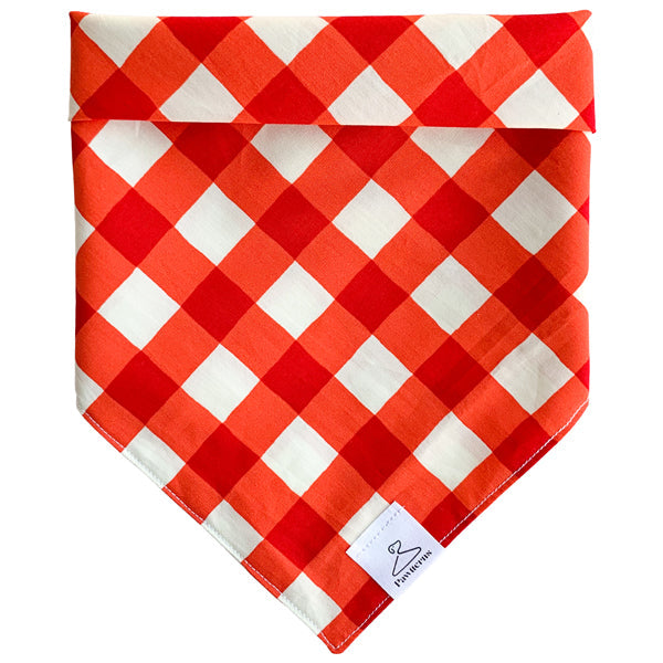 Red Candy Cane Cat Bandana