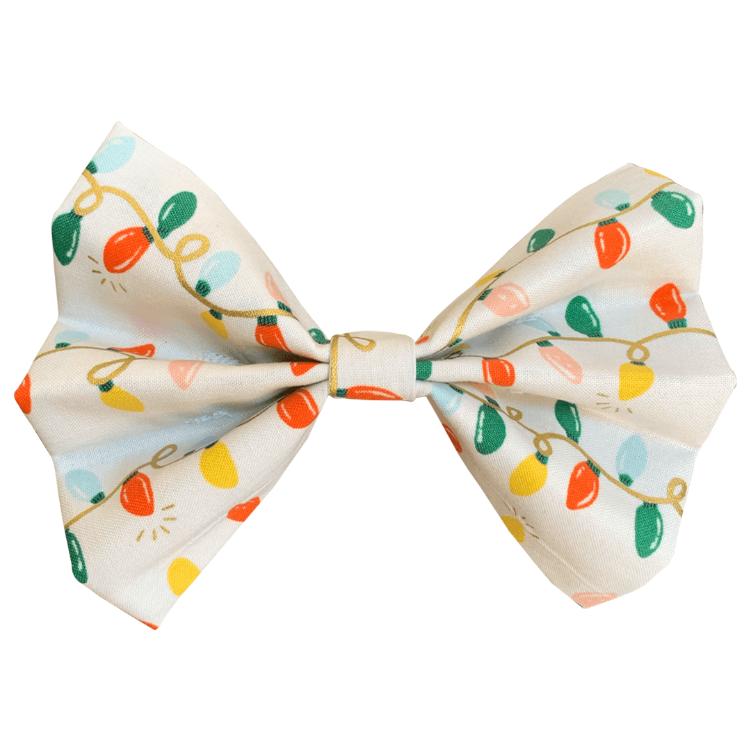 Christmas Lights Bow Tie