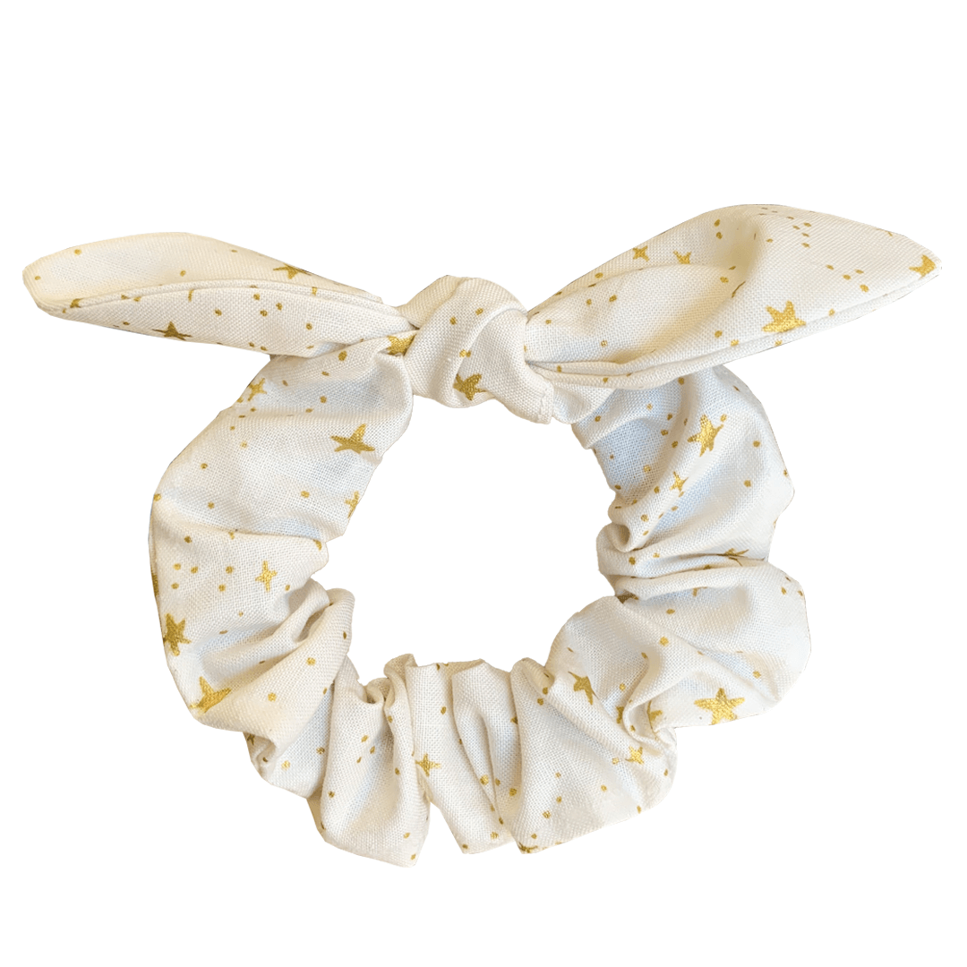 Golden Speckles Scrunchie