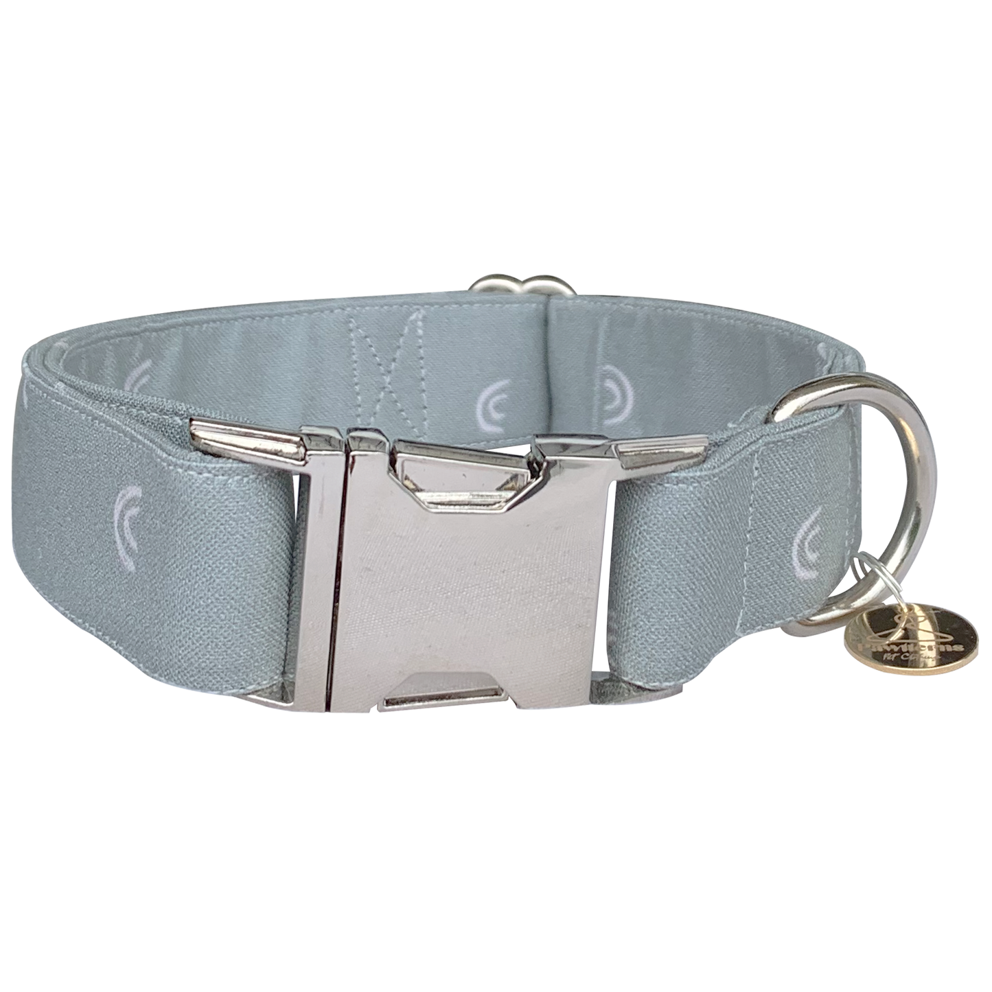 Sage Rainbows Dog Collar