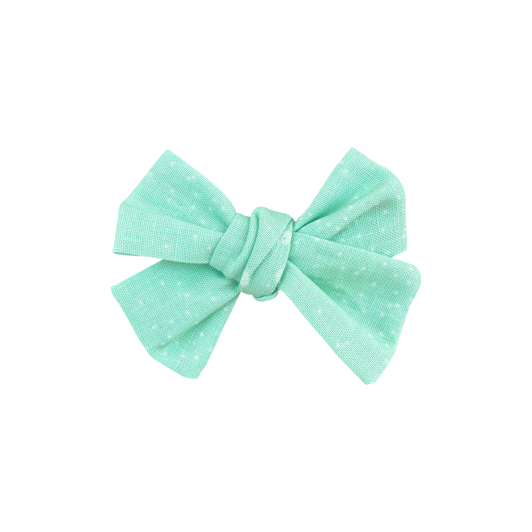 Seafoam Hair Bow