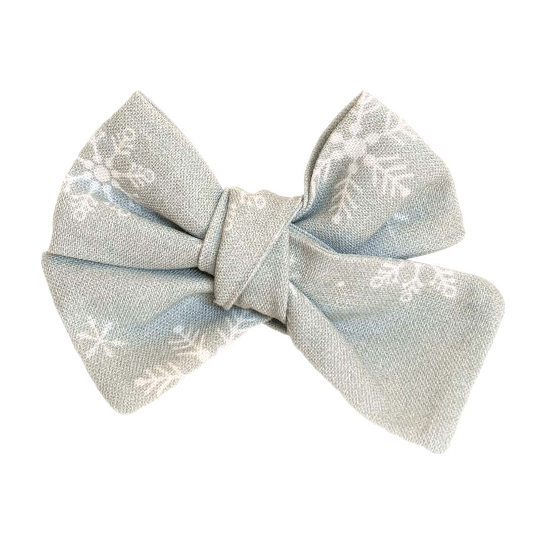 Winter Hair Bow