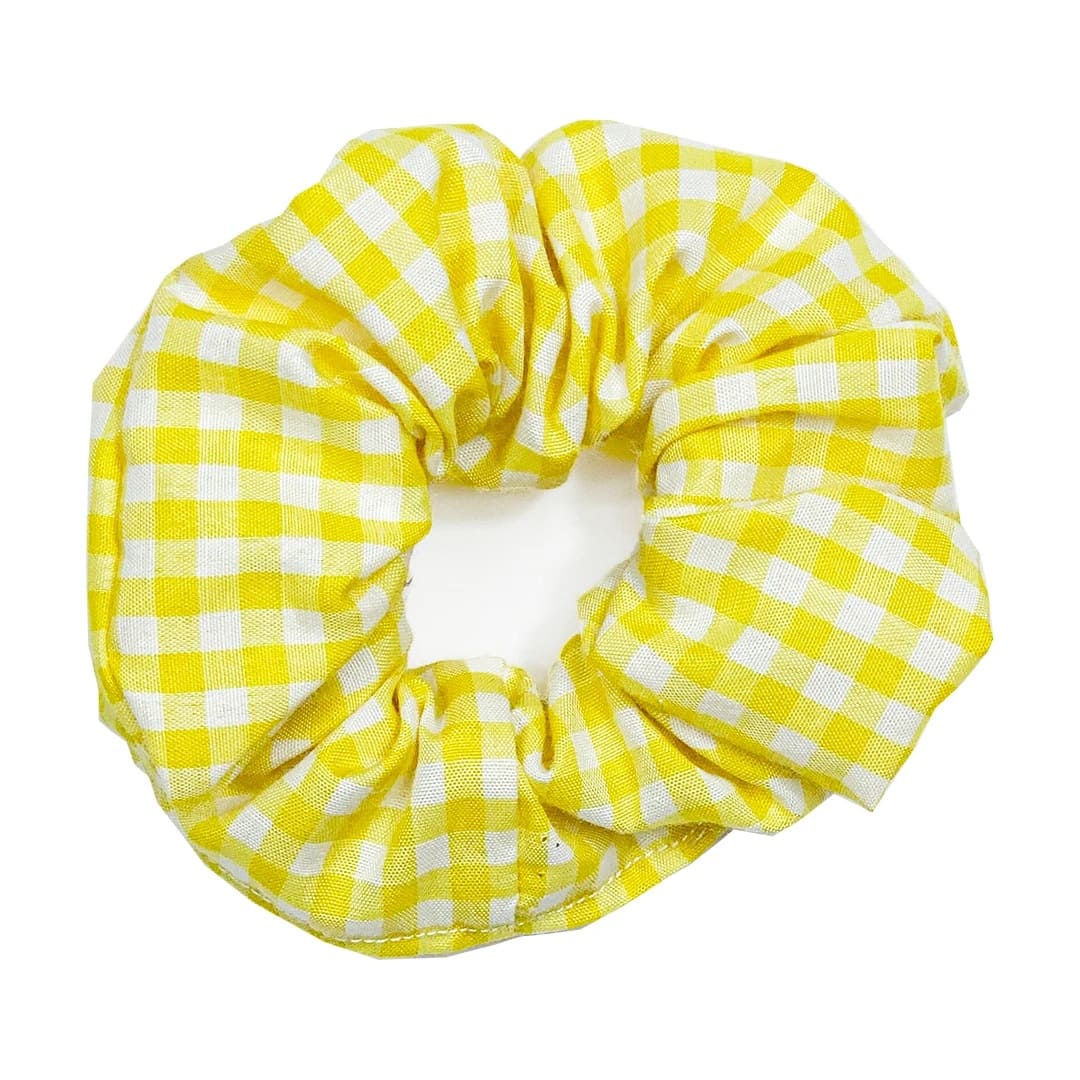 Yellow Picnic Srunchie