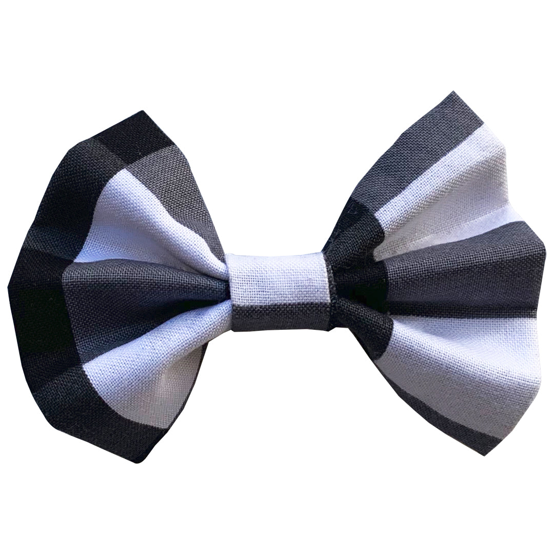 Charcoal Cat Bow Tie