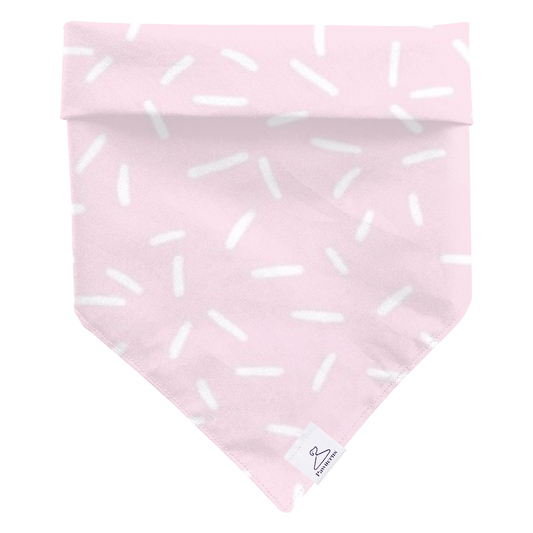 Pink Confetti Dog Bandana