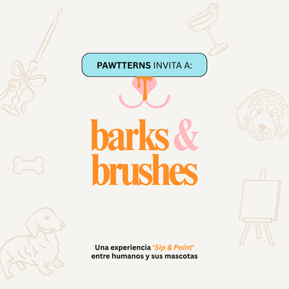 Boleta - Evento Barks and Brushes