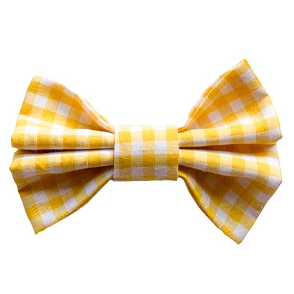 Yellow Picnic Bow Tie
